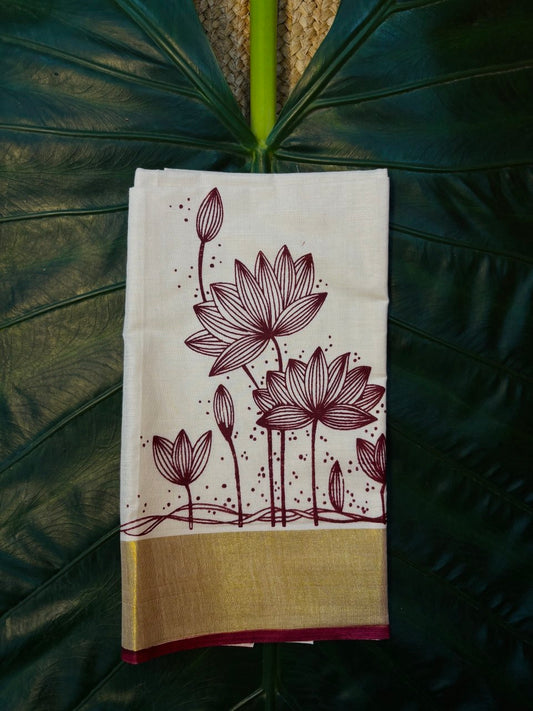 UNSTITCHED BLOUSE -(KR52)