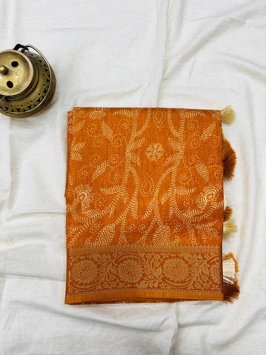 Semi Silk Saree - (SG54)