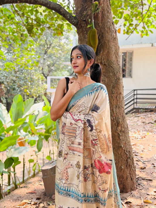 SEMI SILK SAREE -(WS30)