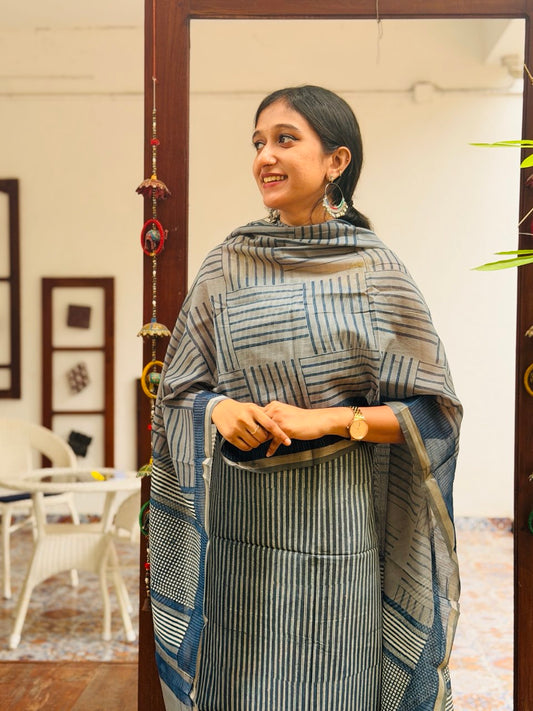 UNSTITCHED SALWAR SET -(WS51)