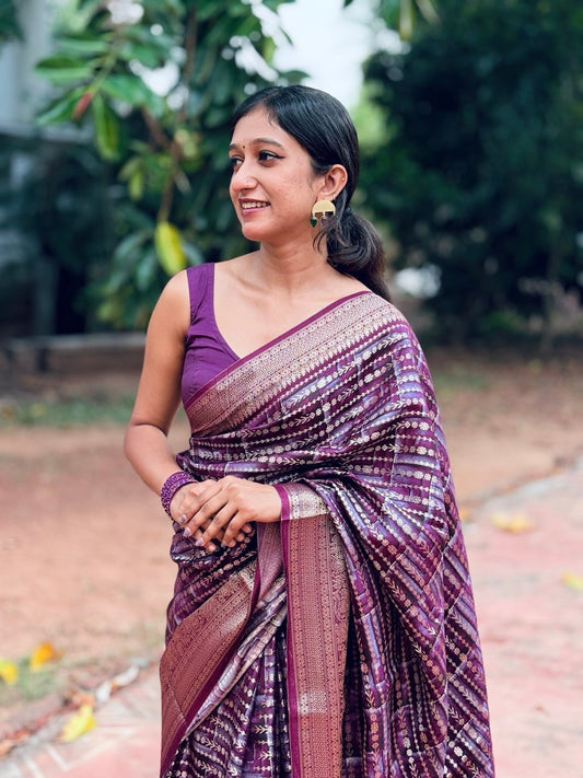 BANARASI SILK SAREE -(WS74)