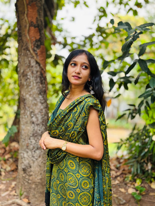 UNSTITCHED SALWAR SET -(WS82)