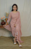 Georgette Co-ord Set (code- 1120bk)