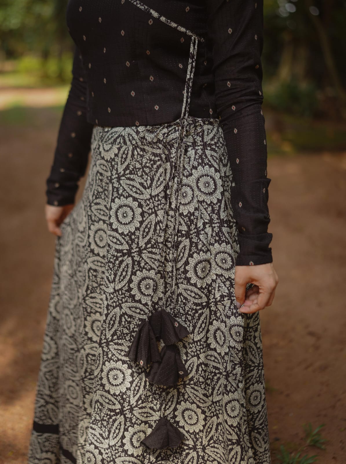 Skirt & Top Set (code-1231bk)