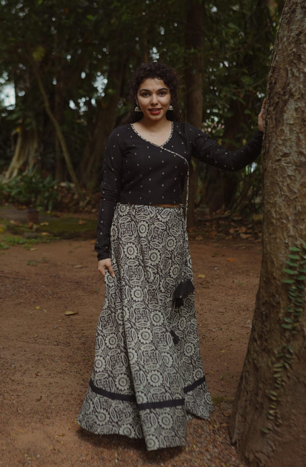 Skirt & Top Set (code-1231bk)