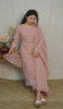 Georgette Co-ord Set (code- 1120bk)