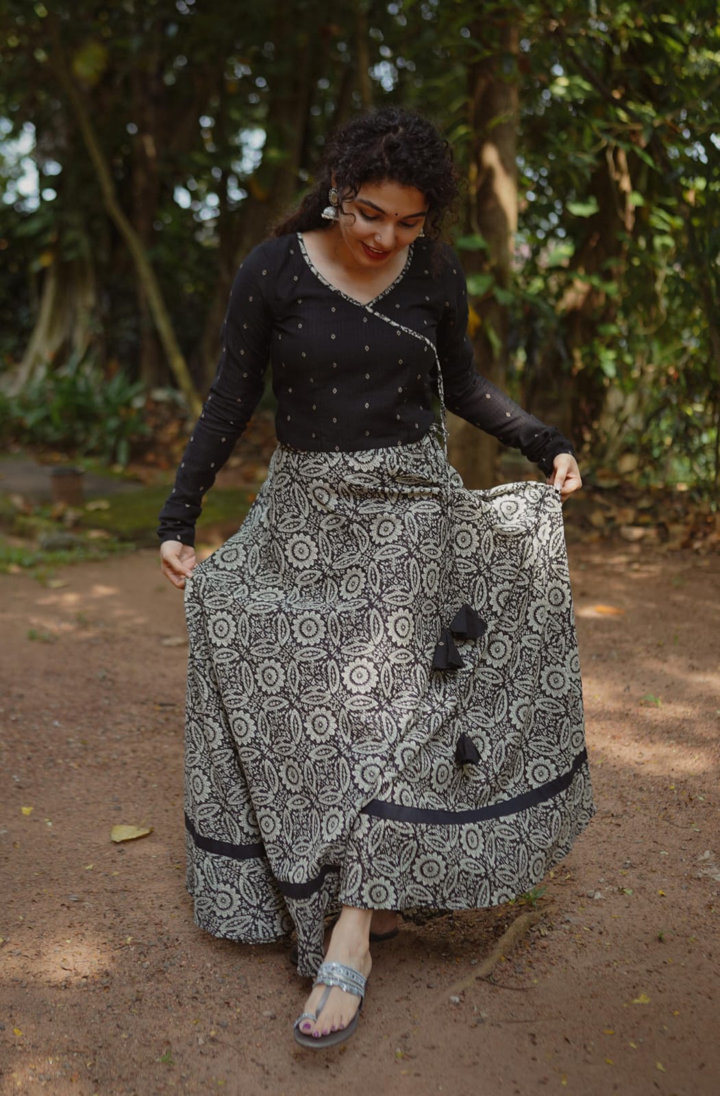 Skirt & Top Set (code-1231bk)
