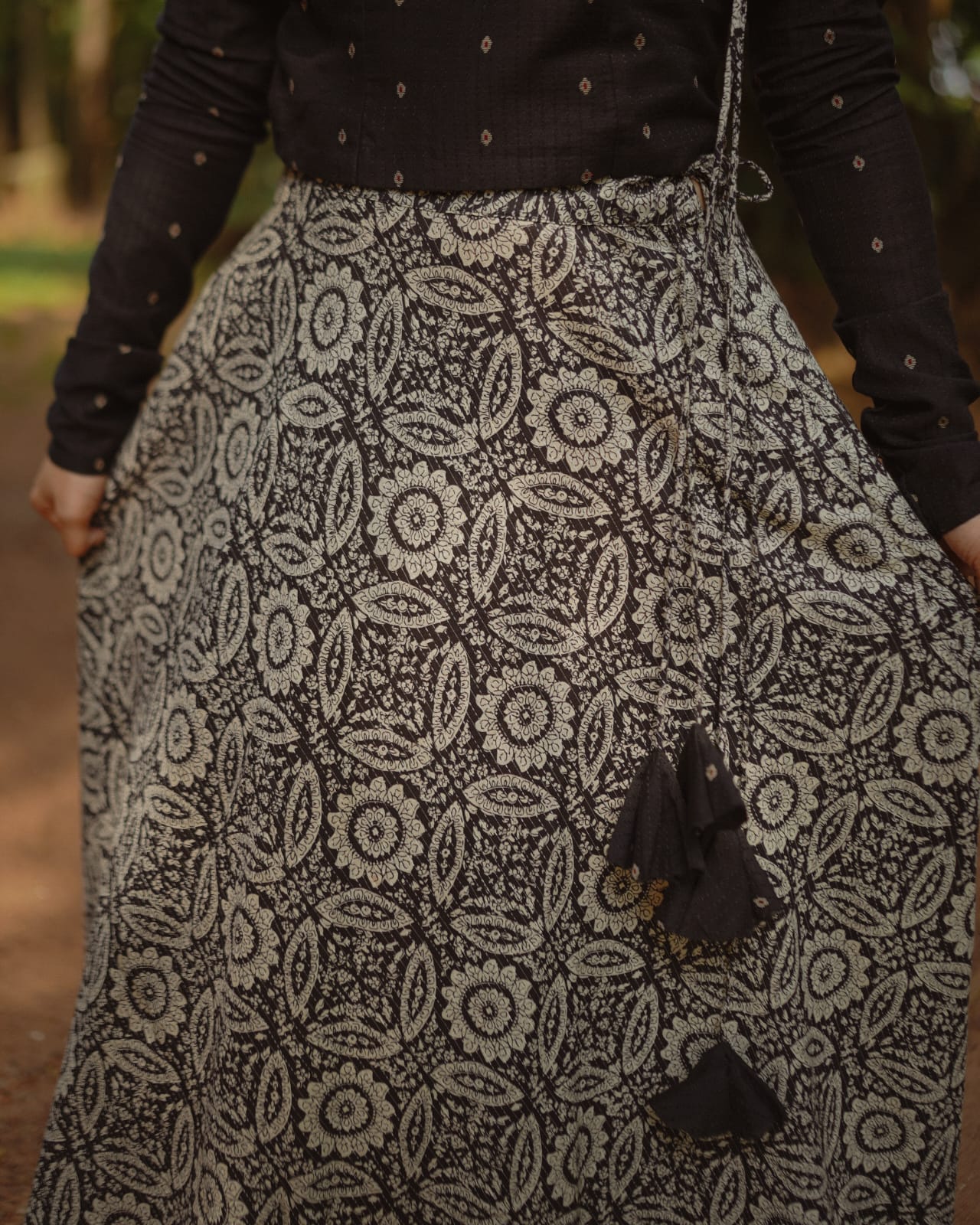 Skirt & Top Set (code-1231bk)