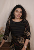 Designer Ajrakh Kurthi (code-809bk)