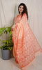 Block Printed Designer Embroidery Saree (KS 24)