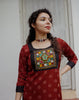 Designer Kurthi (code- 1210bk)