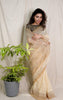 Block Printed Designer Designer Embroidery Saree ( KS 26)