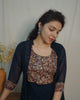 Georgette Jacket Dress (code- 1125bk)