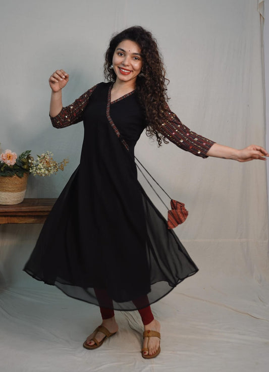 Designer Kurthi (Code-1276 BK)