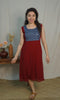 Georgette Jacket Dress ( code-1126bk)