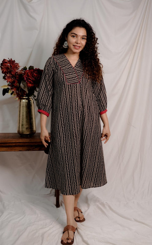 Designer Dress(Code-1634 BK)