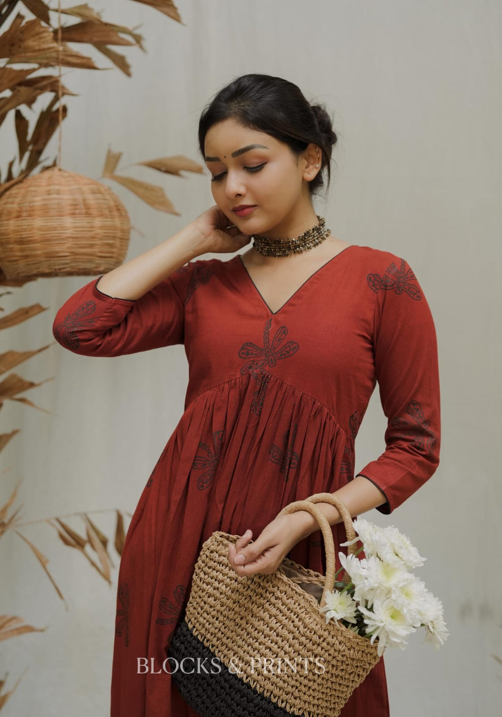 Designer Kurthi (Code - 2085 BK)