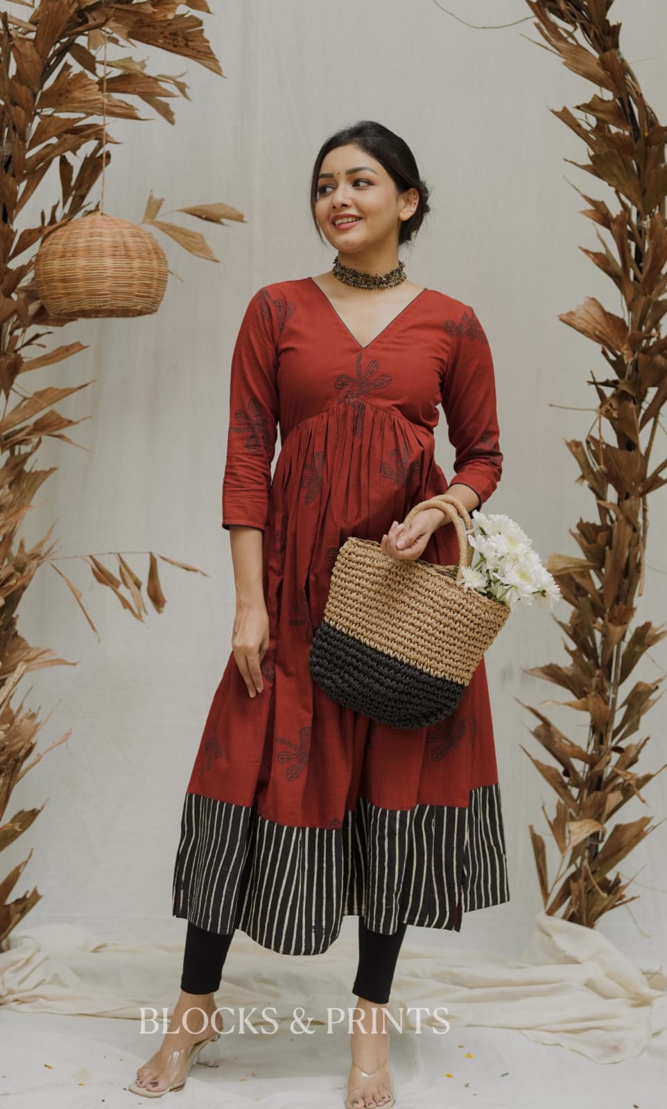 Designer Kurthi (Code - 2085 BK)