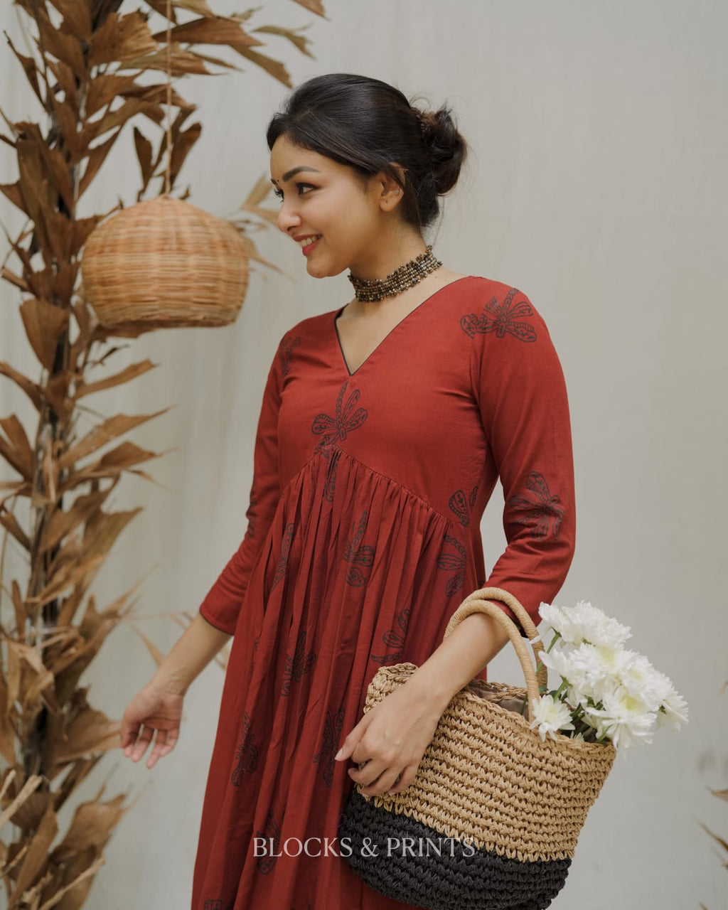 Designer Kurthi (Code - 2085 BK)