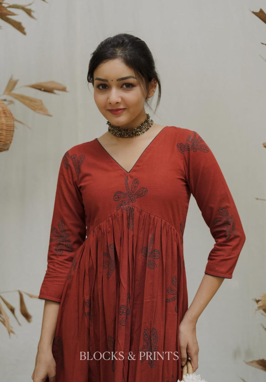 Designer Kurthi (Code - 2085 BK)