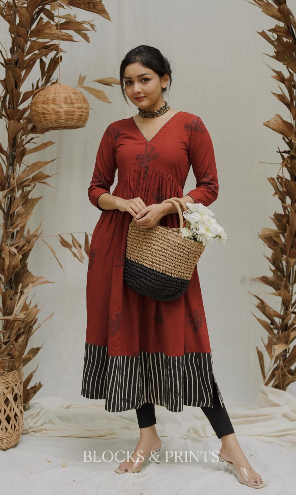 Designer Kurthi (Code - 2085 BK)