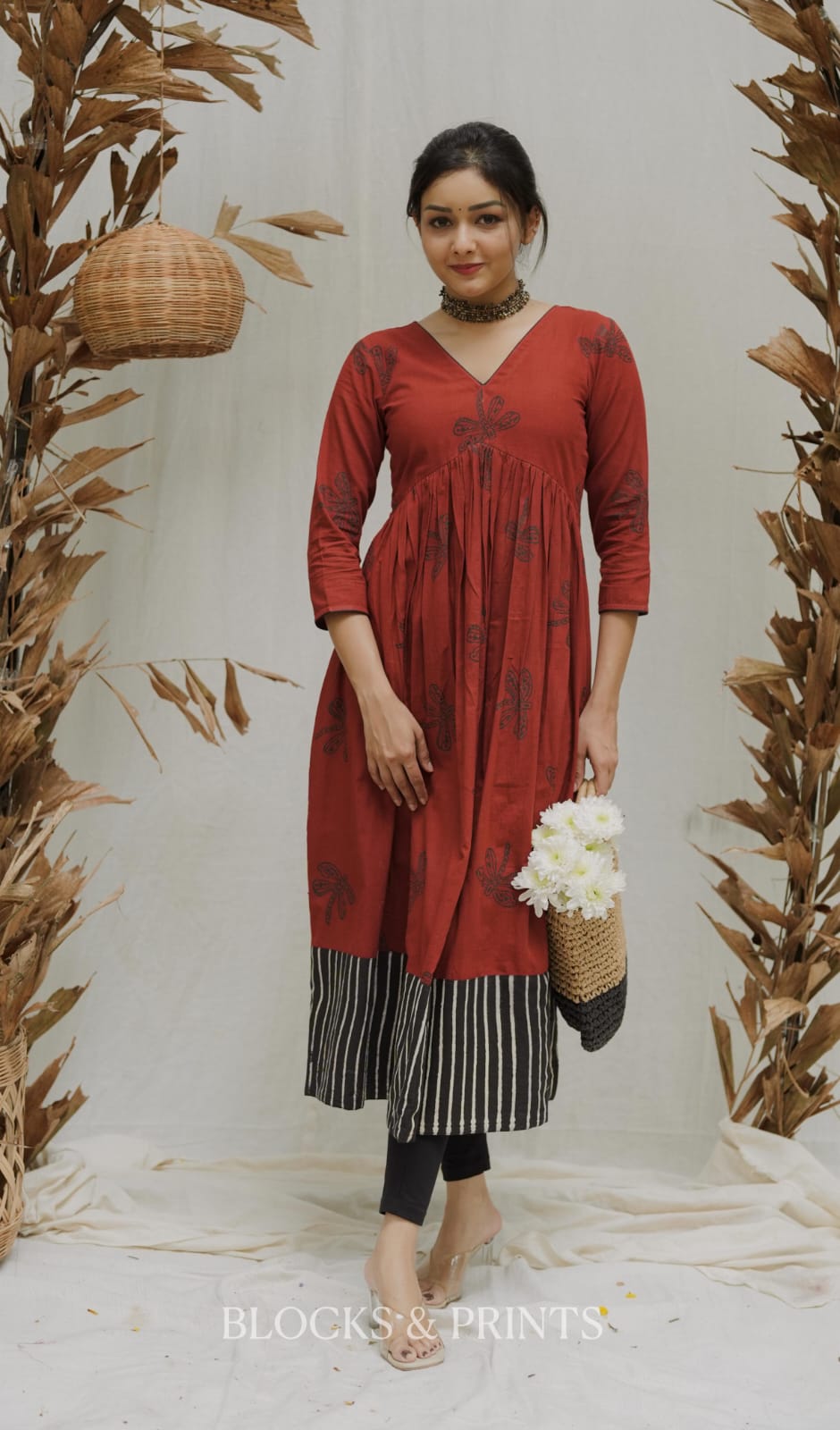 Designer Kurthi (Code - 2085 BK)