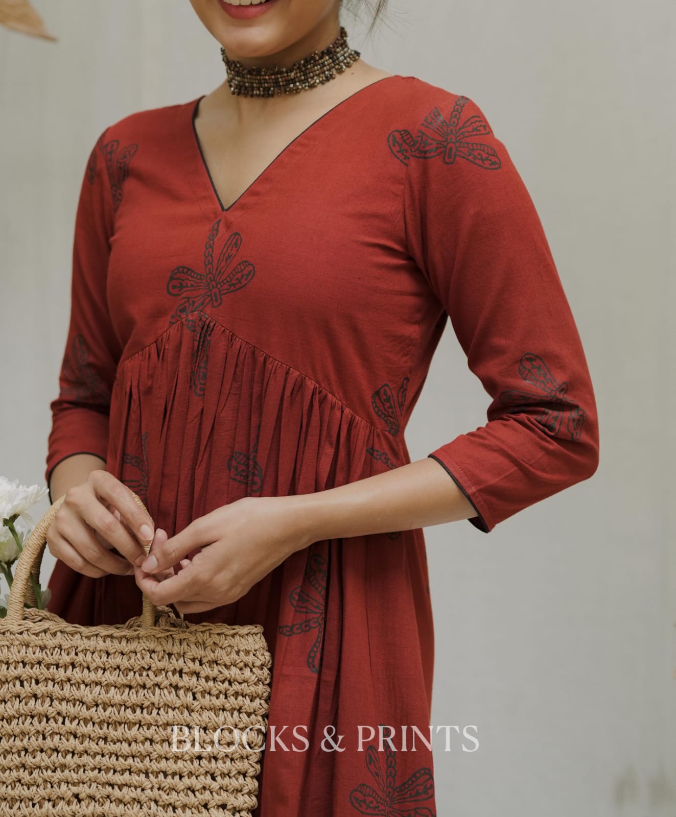 Designer Kurthi (Code - 2085 BK)