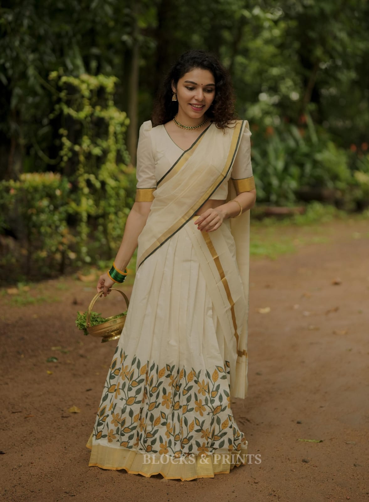 Dawani Set (Code - 1855 BK)