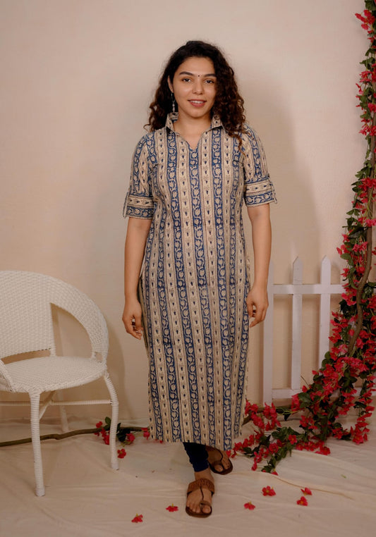 Designer Kurthi (Code-1666 BK)