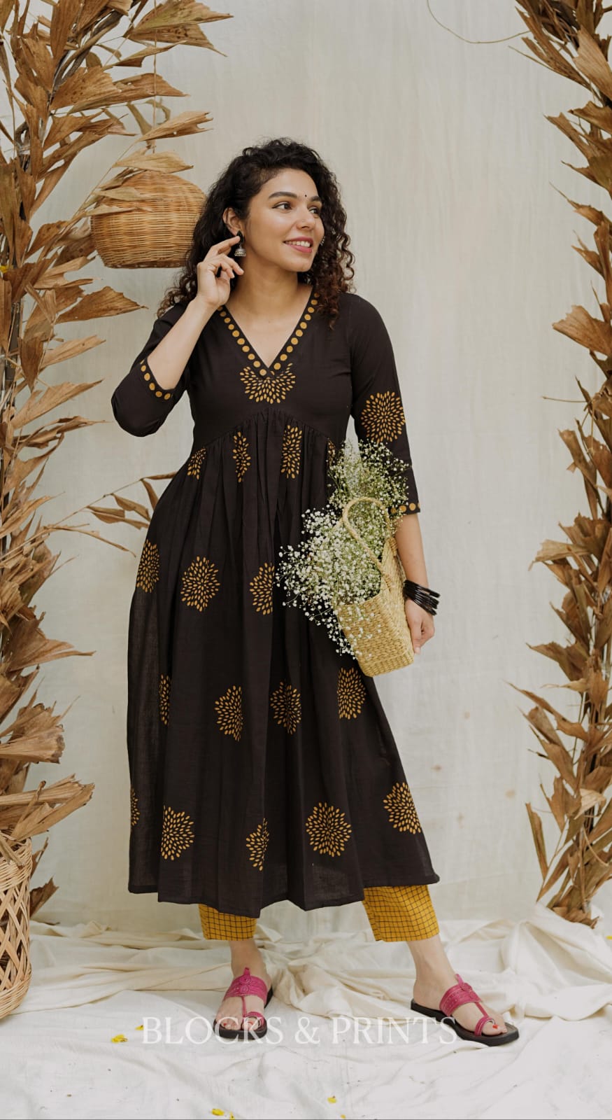 Co-ord Set (Code - 2076 BK)