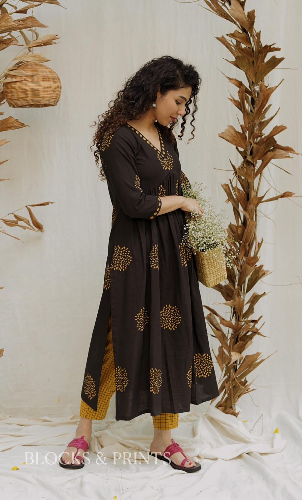 Co-ord Set (Code - 2076 BK)