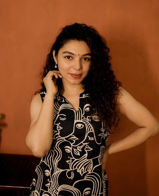 Designer Kurthi (Code-1726 BK)