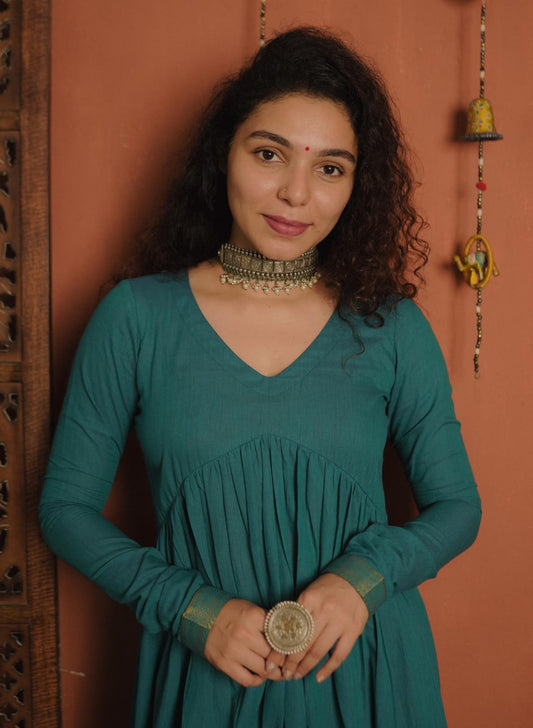 Designer Kurthi (Code - 1897 BK)