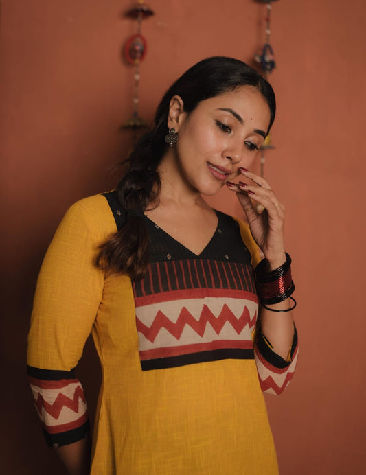 Designer Kurthi (Code - 1909 BK)
