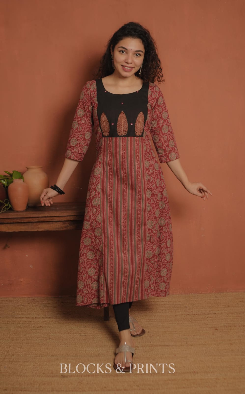 Designer Kurthi (Code - 2067 BK)
