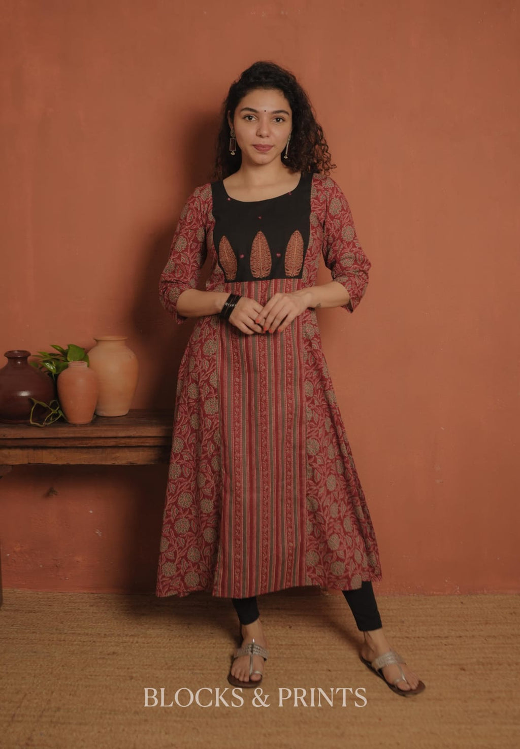 Designer Kurthi (Code - 2067 BK)