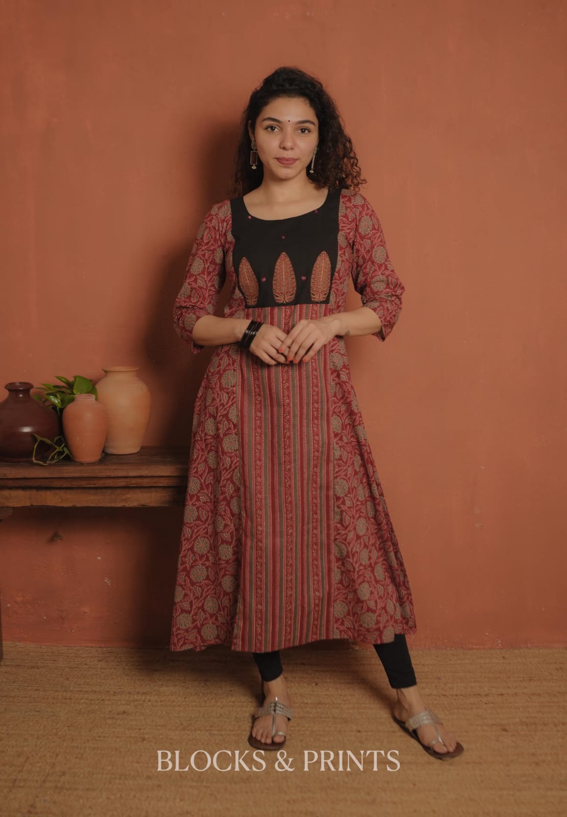 Designer Kurthi (Code - 2067 BK)
