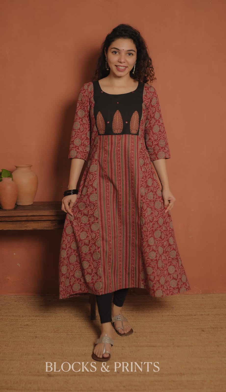 Designer Kurthi (Code - 2067 BK)