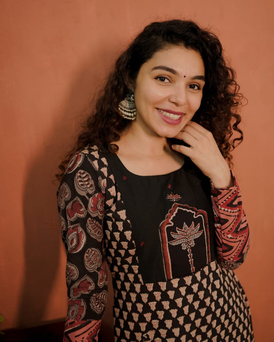 Designer Kurthi (Code-1788 BK)