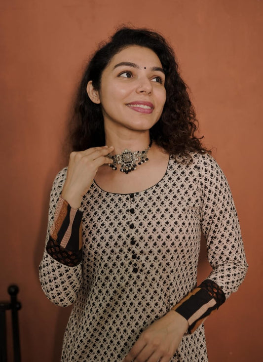 Designer Kurthi (Code-1811 BK)