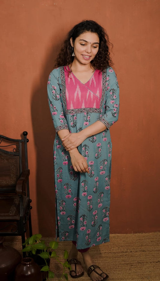 Designer Kurthi (Code - 1819 BK)