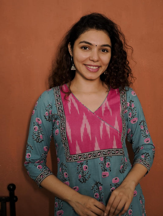 Designer Kurthi (Code - 1819 BK)