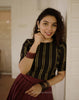 Skirt - Blouse Set (Code-1852 BK)