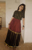 Skirt - Blouse Set (Code-1852 BK)