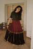 Skirt - Blouse Set (Code-1852 BK)