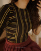 Skirt - Blouse Set (Code-1852 BK)