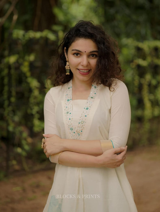 Designer Kurthi (Code - 1840 BK)