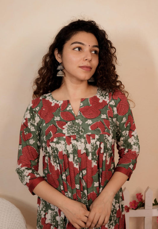 Designer Kurthi (Code - 1737 BK)