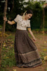 Skirt & Blouse Set (Code - 1851 BK)