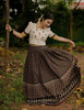 Skirt & Blouse Set (Code - 1851 BK)